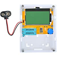 LCR-T4 ESR Medidor Transistor Tester Diodo Triodo Capacitancia SCR Inductancia 328 Pantalla LCD MOS PNP NPN (Hebilla de…